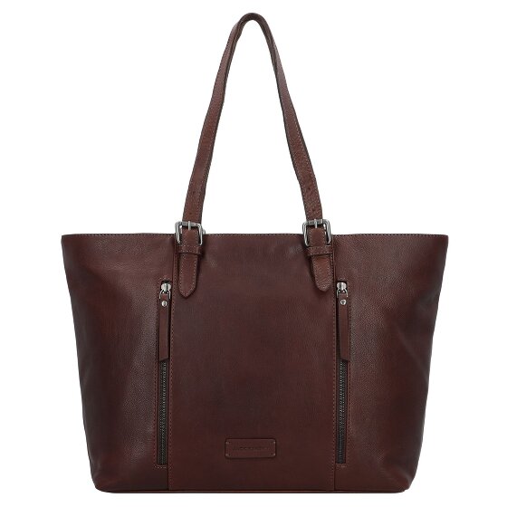 Jack Kinsky Schoudertas Leer 34 cm