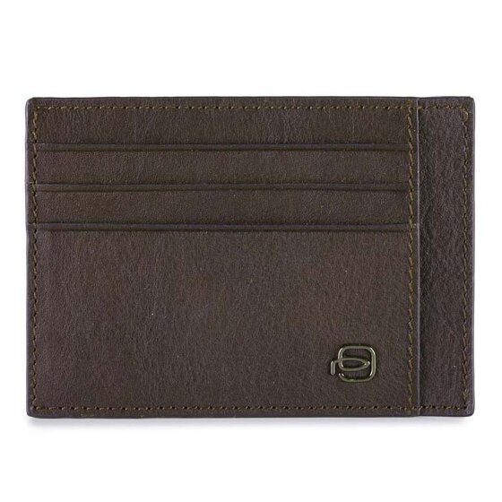 Piquadro Black Square Kredietkaart etui Leer 11 cm
