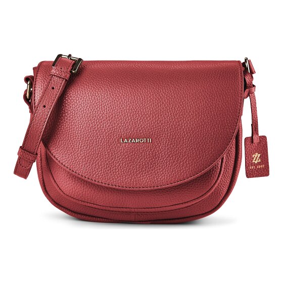 Lazarotti Bologna Leather Crossbody tas Leder 25.5 cm