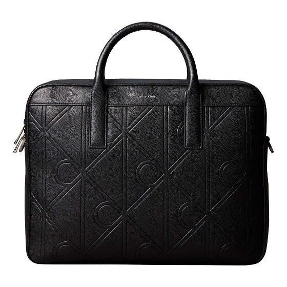 Calvin Klein Embossed Koffer 36 cm Laptop compartiment