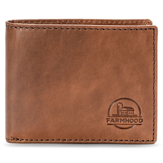 Farmhood Nashville Portemonnee RFID-bescherming Leer 11 cm