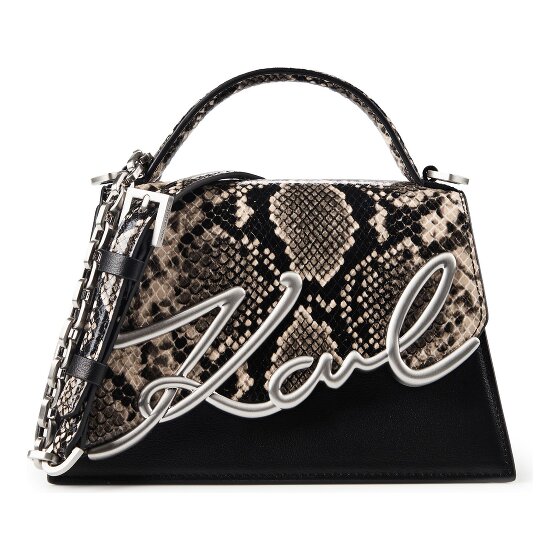 Karl Lagerfeld Signature 2.0 Handtas Leder 22 cm