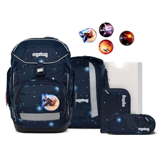 Ergobag Set rugzakken 6 st. incl. klittenbandset