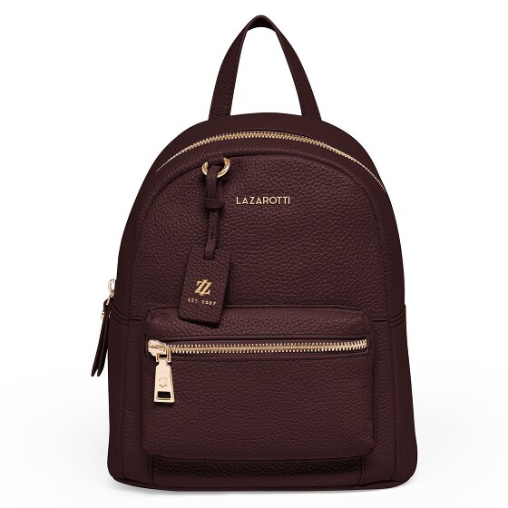 Lazarotti Bologna Leather Stad rugzak Leer 27 cm