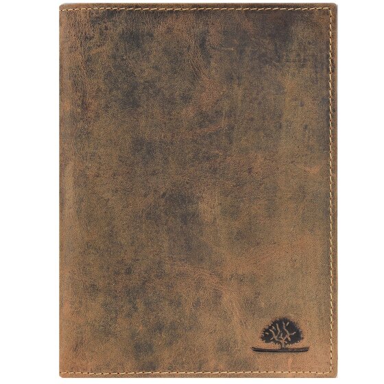 Greenburry Vintage lederen ID etui 12 cm