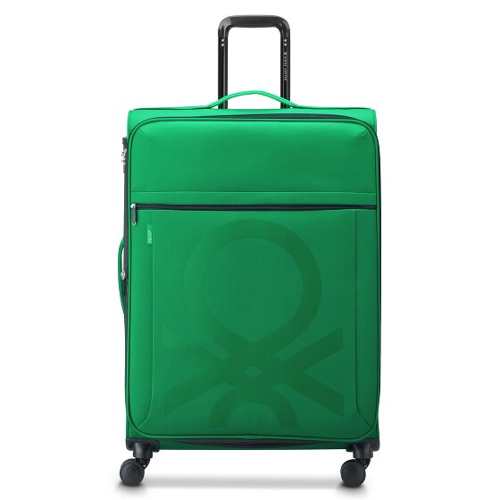 Delsey Paris x United Colors of Benetton Colour Block 4-wiel trolley 77cm met uitbreidingsvouw
