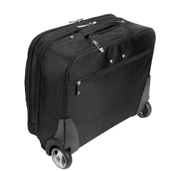 d&n Bussiness & Travel 2-Wiel Business Trolley 41 cm Laptopcompartiment