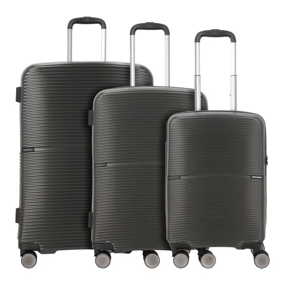 Worldpack San Francisco 4 wielen Kofferset 3-delig