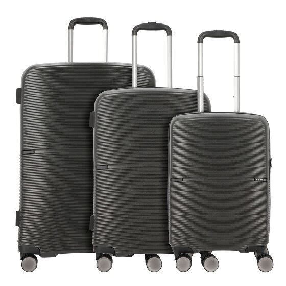 Worldpack San Francisco 4 wielen Kofferset 3-delig