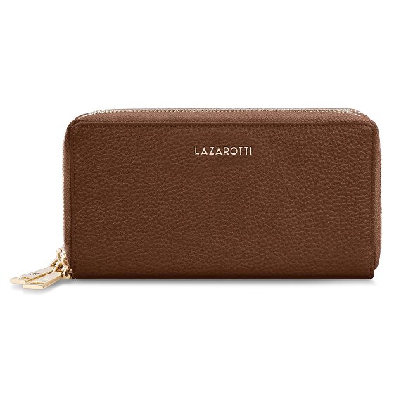 Lazarotti Bologna Leather Portemonnee RFID-bescherming Leer 20 cm