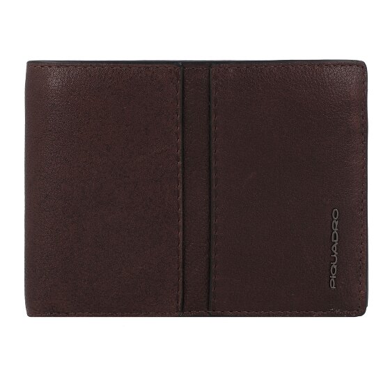 Piquadro Hedley Portemonnee RFID-bescherming Leer 12 cm