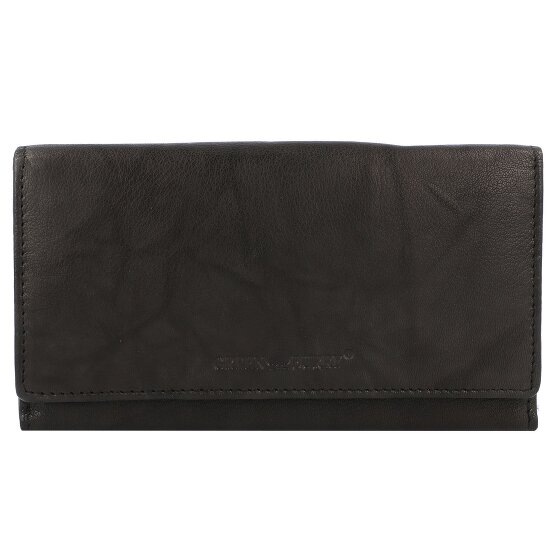 Greenburry Basic Portemonnee RFID Leer 17 cm