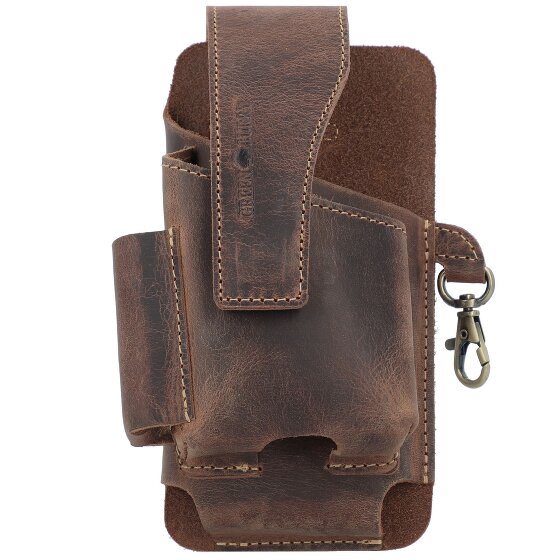 Greenburry Vintage Fanny pack Leer 8 cm