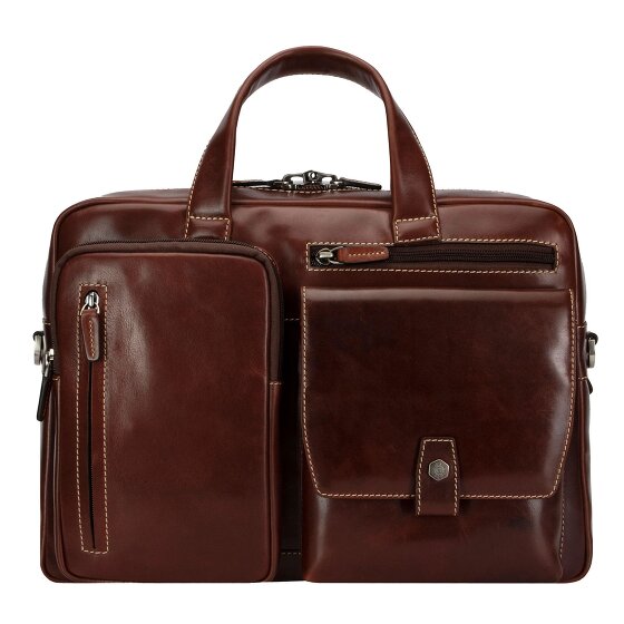 Jekyll & Hide Oxford Koffer Leer 38 cm Laptop compartiment