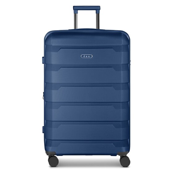 d&n South Dakota 4 wielen Trolley L 76 cm met uitbreidingsplooi