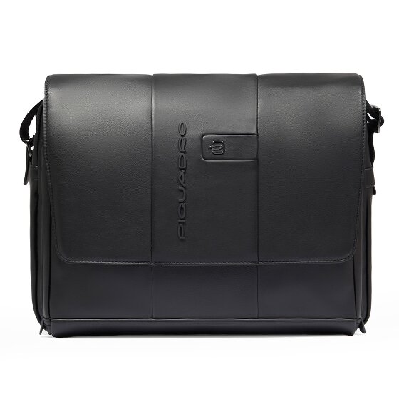 Piquadro Urban Boodschapper RFID-bescherming Leer 35 cm Laptop compartiment