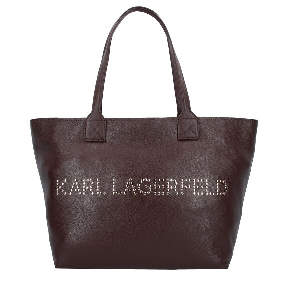 Karl Lagerfeld Signature Shopper Tas Leer 33 cm