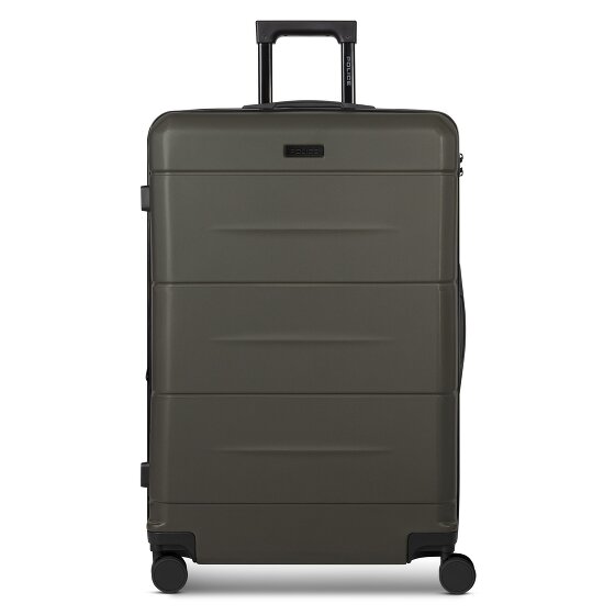 Police 4 wielen Trolley 74 cm met uitbreidingsplooi
