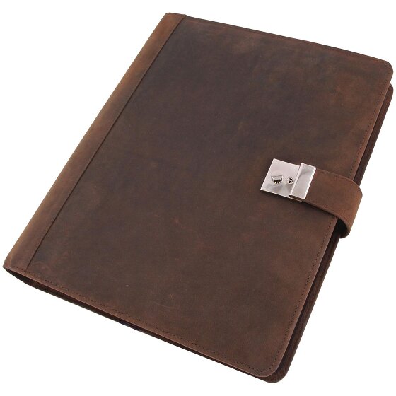Alassio Schrijfmap Leer 28 cm