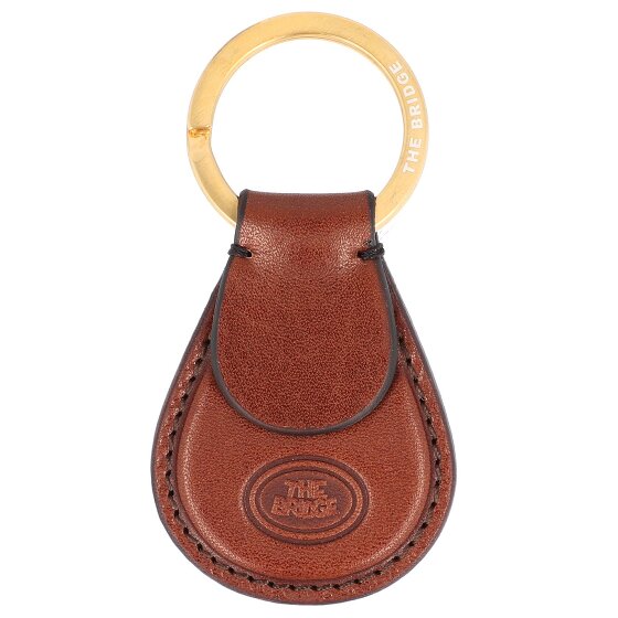 The Bridge Duccio Sleutelhanger Leer 9 cm