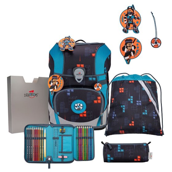 DerDieDas ErgoFlex Tiny Schooltas set 6-delig DerDieDas ErgoFlex Tiny Schooltas set 6-delig