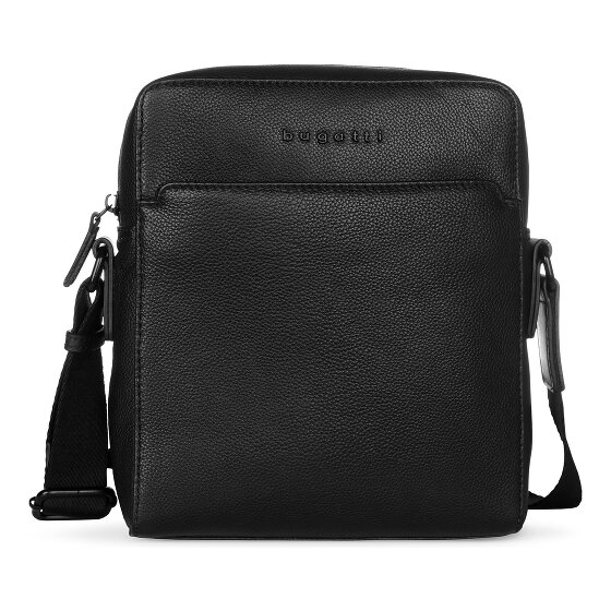 bugatti Black Schoudertas Leer 20 cm