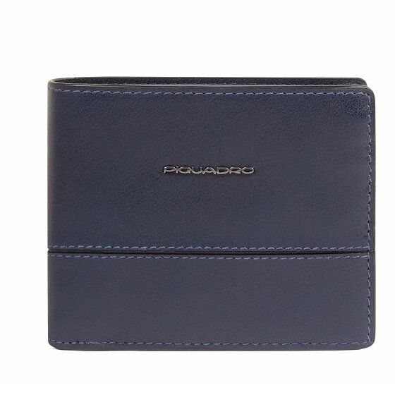 Piquadro Philip Portemonnee RFID-bescherming Leer 11 cm