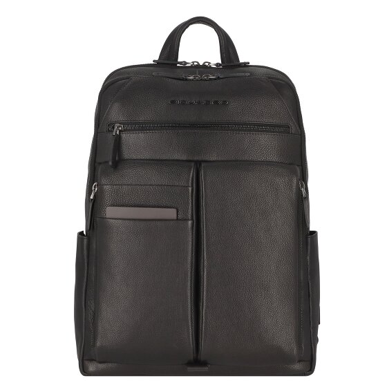 Piquadro Paavo Dagrugzak Leer 43 cm Laptop compartiment