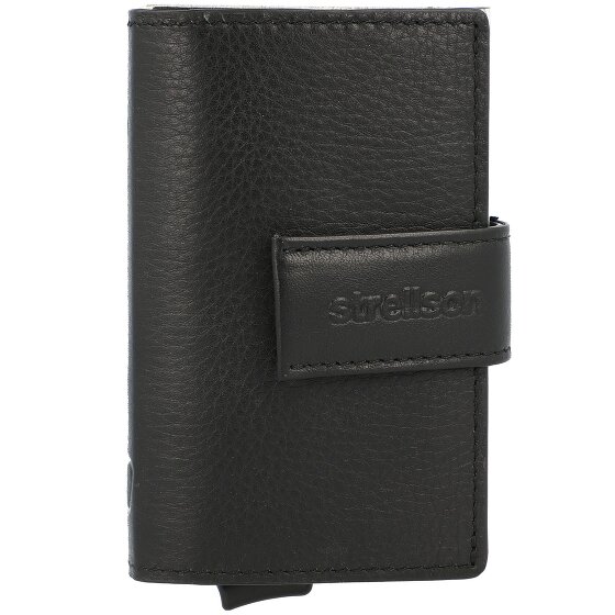 Strellson Carter c-two Kredietkaart etui RFID-bescherming Leer 7 cm