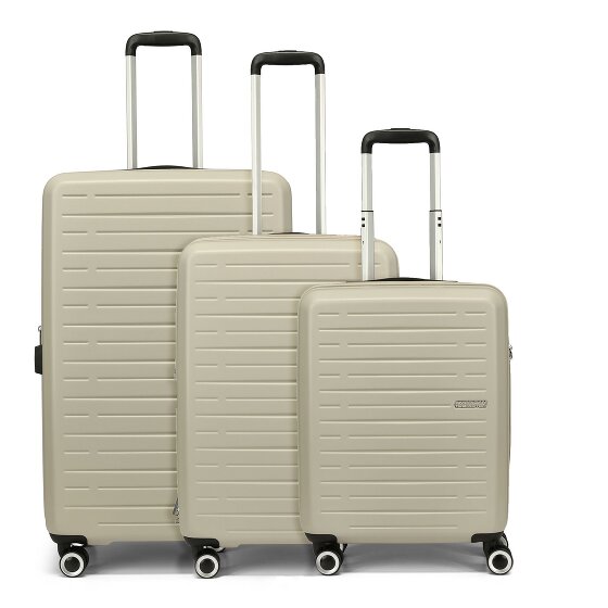 American Tourister Aerojoy 4 wielen Kofferset 3-delig met uitbreidingsplooi