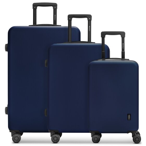 Redolz Essentials 09 3-SET 4 wielen Kofferset 3-delig