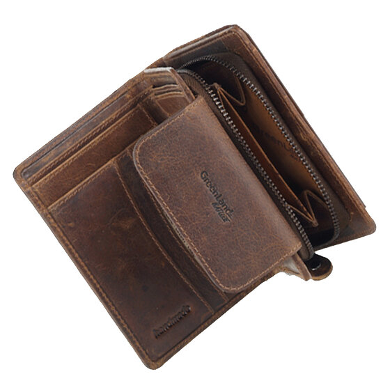 Greenland Nature Montana portemonnee leer 10 cm mobiele telefoon zak