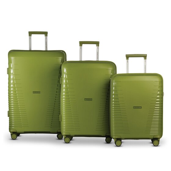 Worldpack Havanna 4 wielen Kofferset 3-delig