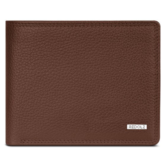 Redolz Leather Essentials QF portemonnee RFID leer 12 cm uitklapbaar