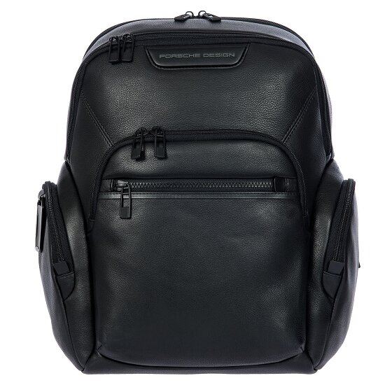 Porsche Design Roadster Zakelijke rugzak Leer 38 cm Laptop compartiment