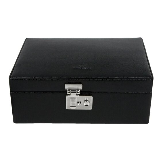 Windrose Beluga Juwelenkistje Leer 24 cm