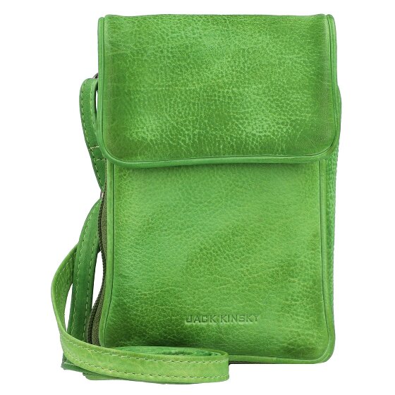 Jack Kinsky Nassau Mobiel Telefoonhoesje RFID Leer 9,5 cm