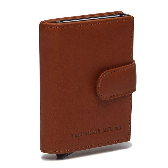 The Chesterfield Brand Leipzig Kredietkaart etui RFID-bescherming Leer 7.5 cm
