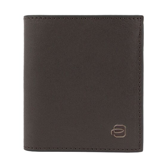Piquadro Black Square Portemonnee RFID-bescherming Leer 8.5 cm