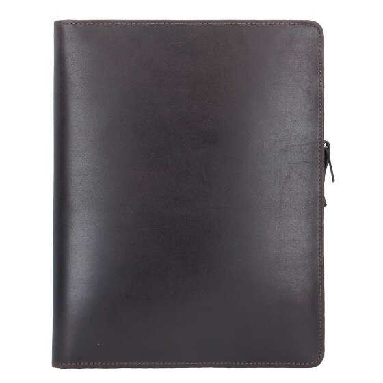 Leonhard Heyden Dakota Schrijfmap Leer 32 cm Laptopvak