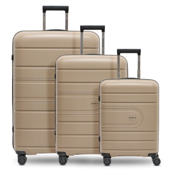 Redolz Essentials 11 3-SET 4 wielen Kofferset 3-delig