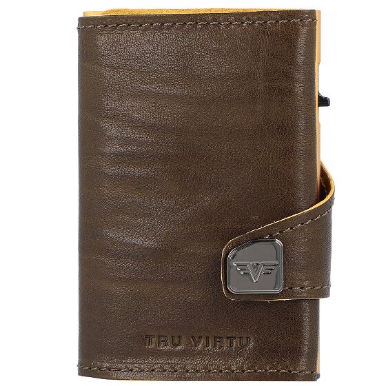 Tru Virtu Creditcardhouder RFID-bescherming Leder 6.5 cm