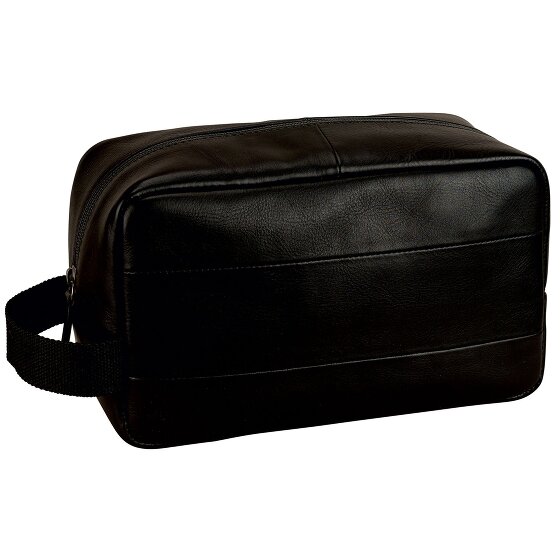 Leonhard Heyden Hamburg Toilettas Leer 25.5 cm
