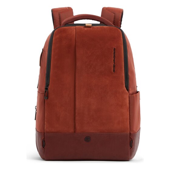 Piquadro Sync Dagrugzak RFID-bescherming Leder 47 cm Laptopvak