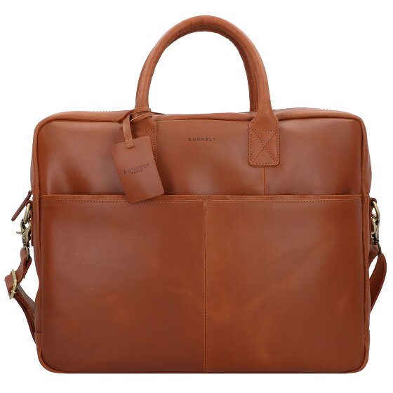 Burkely Vintage Max Aktetas Leder 44 cm Laptopcompartiment