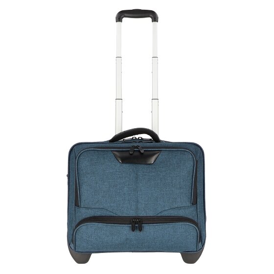 Dermata 2 wielen Bedrijfswagen 41 cm Laptop compartiment Dermata 2 wielen Bedrijfswagen 41 cm Laptop compartiment