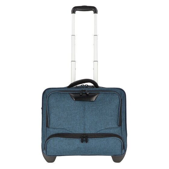 Dermata 2 wielen Zakelijke trolley 41 cm Laptopvak