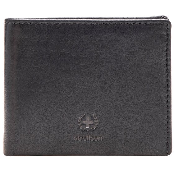 Strellson Blackwall BillFold H8 Portemonnee RFID Leer 10,5 cm