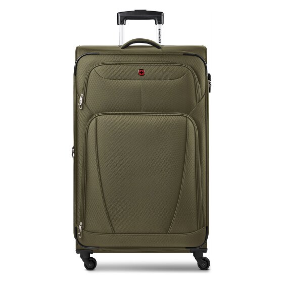 Wenger Beaumont Trolley met 4 wielen XL 87 cm, speciale maat met uitbreidingsplooi