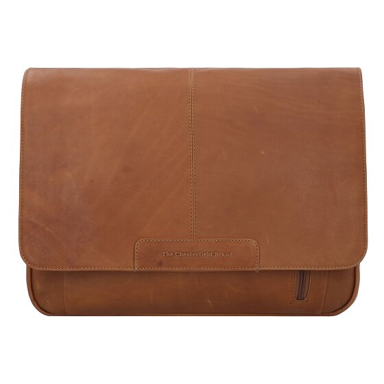 The Chesterfield Brand Richard Boodschapper Leer 40 cm Laptop compartiment